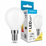 Modee LED žárovka Filament Milky Globe Mini G45 4W E14 470 lm teplá bílá (ML-MG45F2700K4WE14)