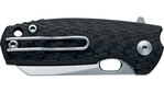 FOX Knives FX-608CF Vox Baby Core zsebkés 6 cm, szénszálas, bőr tok