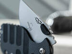 Böker Plus 01BO525 Subcom 2.0 Black malý kapesní nůž 5,8 cm, černá, Zytel, spona