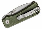 CIVIVI C19068SB-1 Baby Banter vreckový nôž 5,9 cm, Stonewash, zelená, Micarta