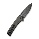 CIVIVI C21006-DS1 Conspirator vreckový nôž 8,8 cm, damašek, tmavozelená, Micarta