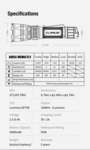 KLARUS XT12GT Pro taktikai zseblámpa 1600 lm, 1x 27100 5000 mAh, kettős kapcsoló, USB