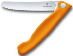 Victorinox 6.7836.F9B Swiss Classic kuchynský zatvárací nôž 11 cm, oranžová