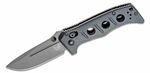 Benchmade 273GY-1 Mini Sibert Adams Tungsten taktický nůž 8,3 cm, šedá, černá, G10
