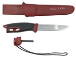 Morakniv 13571 Companion Spark Red vnější nůž 10,4 cm, černo-červená, TPE, plastové pouzdro