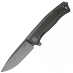 MT01 GY LionSteel Folding knife M390 blade, GREY Titanium handle
