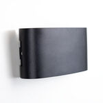 Modee LED čierna nástenná lampa 6W 470lm neutrálna biela (ML-LWL0002)