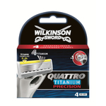 Wilkinson Quattro Titanium Precision náhradné hlavice 4ks