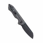 Kizer V3504C1 Guru vreckový nôž 7,6 cm, Black Stonewash, čierna, Micarta