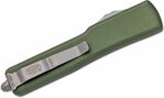 Microtech 147-10OD UTX-70 Standard OD Green automatický nôž 6,1 cm, Stonewash, zelená, hliník