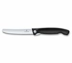 Victorinox 6.7833.FB SwissClassic zatvárací nôž na zeleninu 11 cm, čierna