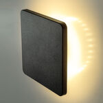 Modee LED čierna štvorcová nástenná lampa 12W 1345lm neutrálna biela (ML-LWL0017)