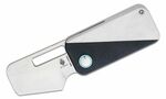 Kizer V2592N1 Walnut vreckový kancelársky nôž 5 cm, čierno-biela, G10, spona 