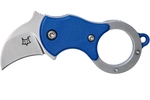 FOX knives FX-535 BL MINI-KA BLUE malý vreckový nôž - karambit 2,5 cm, modrá, FRN