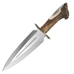 SERRENO-S Muela 220mm blade, crown stag handle and stainless steel guard