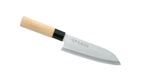 Herbertz 347317 Santoku kuchyňský nůž 17cm, přírodní dřevo