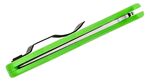 Spyderco C88FSGR2 Salt 2 Green kapesní nůž 7,6 cm, Satin, zelená, FRN
