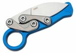 CRKT CR-4050 Provoke® Blue vreckový nôž 6,5 cm, modrá, hliník