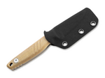 Böker Plus 02BP0008 Five Point Nine pevný nôž 5,9 cm, Stonewash, svetlohnedá, Micarta, puzdro Kydex