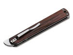 Böker Plus 01BO631 Wasabi Cocobolo zatvárací vreckový nôž 7,2 cm, drevo Cocobolo