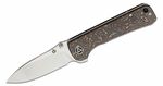 QSP Knife QS131-T Hawk vreckový nôž 8,2 cm, meď, uhlíkové vlákno