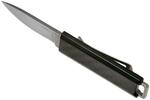 CRKT CR-2425 SCRIBE™ BLACK nôž na krk 4,4 cm, Stonewash, plast ABS, puzdro