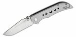 CRKT CR-6135 Oxcart Silver kapesní nůž 7,8 cm, celoocelový