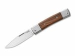 LionSteel BM1 ST BestMan vreckový nôž 7,1 cm, drevo Santos, titán