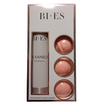 BI-ES GIFT SET LA VANILLE  dámska darčeková súprava 3x bomba do kúpeľa 50g + dezodorant 150 ml