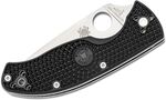 Spyderco C122PSBK Tenacious Lightweight Partly Serrated Black kapesní nůž 8,6 cm, černá, FRN