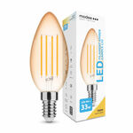 Modee Smart Lighting LED Filament Amber Candle žiarovka E14 4W teplá biela (ML-CFA1800K4WE14)