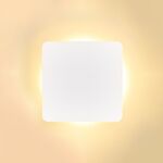 Modee LED biela štvorcová nástenná lampa 6W 800lm neutrálna biela (ML-LWL0021)