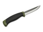 Magnum 02RY103 Falun Green všestranný nůž do přírody 10 cm, černo-zelená, plast/guma, pouzdro plast