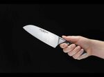 Böker Manufaktur 03BO502 Forge Santoku nůž 29.3 cm černá