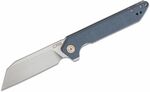 CJRB J1907-GYF Rampart G10 Grey/Blue vreckový nôž 8,9 cm, šedo-modrá, G10