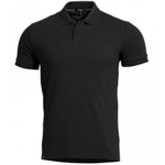 K09047-01-Black-M Pentagon Moth Piquet Polo Shirt