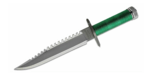 Rambo 9292 Rambo First Blood Standard Edition zberateľský nôž 23 cm, zelená, nylon, kožené puzdro