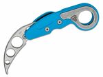 CRKT CR-4041T Provoke® Trainer Blue edző zsebkés - karambit 6,3 cm, kék, Grivory