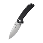 S23032-1 Sencut Pulsewave fekete G10 fogantyú, szatén bevonatú 9Cr18MoV pengegombzár