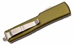 Microtech 149-10OD UTX-70 Standard OD Green Tanto automatický nůž 6,1 cm, Stonewash, zelená, hilník