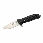 Herbertz 309612 Einhandmesser jednoruční kapesní nůž 8,7cm, černá, G10