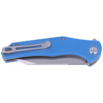 Kubey KU158A Flash vreckový nôž 9,8 cm, modrá farba, G10