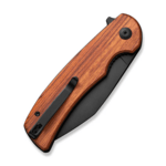 S23064-3 Sencut Omniform Guibourtia fa fogantyú fekete 9Cr18MoV pengebetét zár
