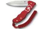 Victorinox 0.9415.D20 Evoke Alox Red vreckový nôž, 5 funkcií, červená, paracord