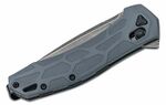 Kershaw K-2042 COVALENT vreckový nôž 8,1 cm, čierna, šedá, DuraLock, GFN