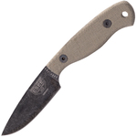 ESEE-JG3-BO ESEE Black Oxide Coating, Leather Pouh Sheath