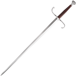 Cold Steel 88HTB Német Long Sword gyűjthető hosszú kard 90,2 cm, bőr, bőr hüvely
