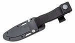 Cold Steel FX-4RZR 4" RAZORTEK Fekete sokoldalú kés 10,1 cm, fekete, GFN, Secure-Ex hüvely