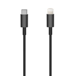 SETTY USB-C - Lightning kábel 1,0 m 3A čierna (GSM106099)