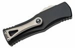 Microtech 703-11 Hera Combo automatický nôž 7,9 cm, Stonewash, čierna, hliník 